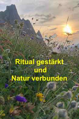 Bild: Ritual gestärkt und Natur verbunden deinen Jahresbogen spannen